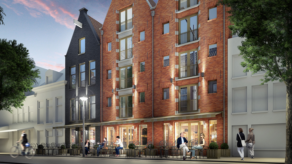 Opmerkelijke architectuur aan Zuiderdiep Groningen  - 'met respect voor de stad'