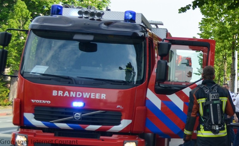 Druk jaar voor Groningse brandweer