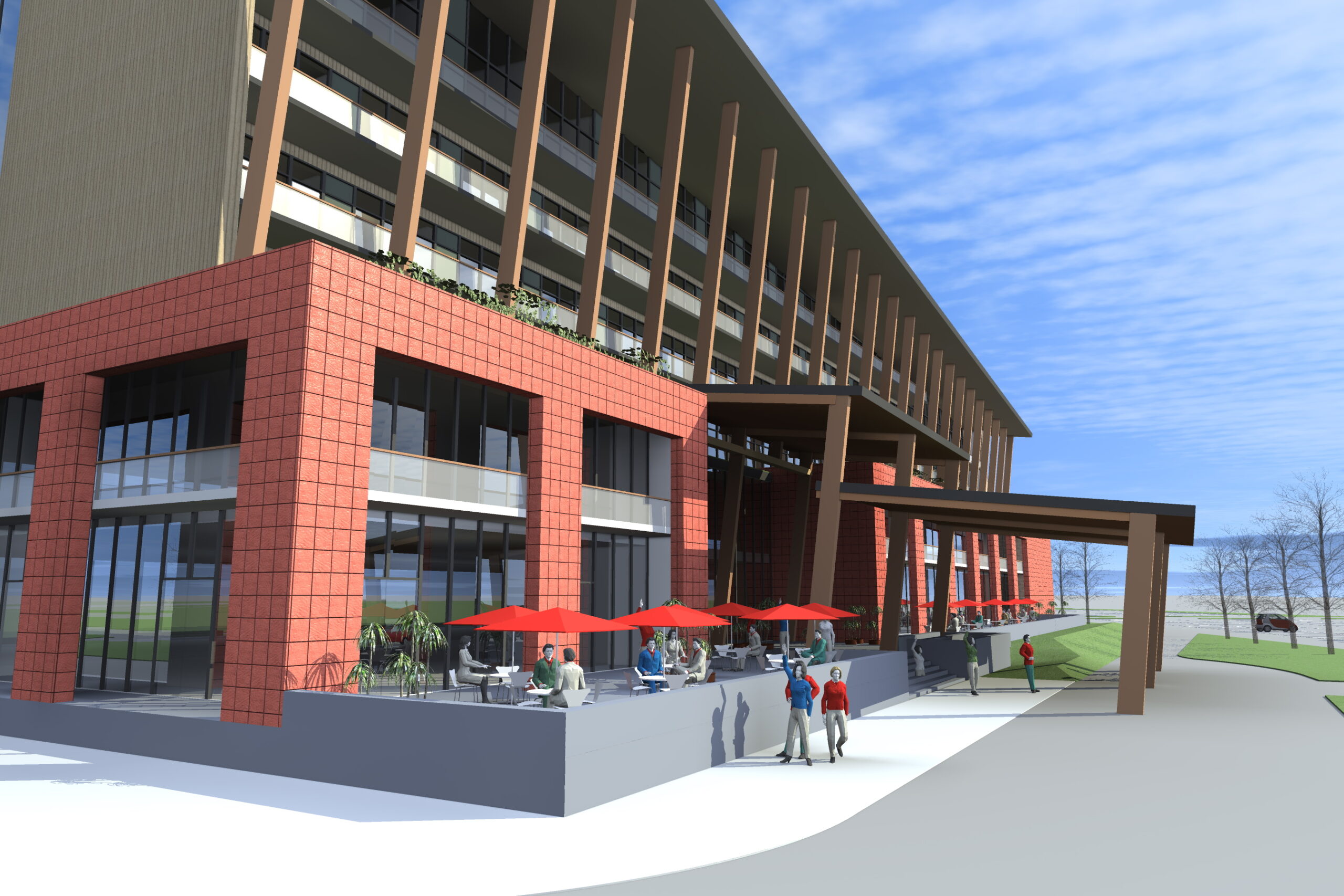 Groningen krijgt duurzaamste hotel van Nederland bij transferium Hoogkerk