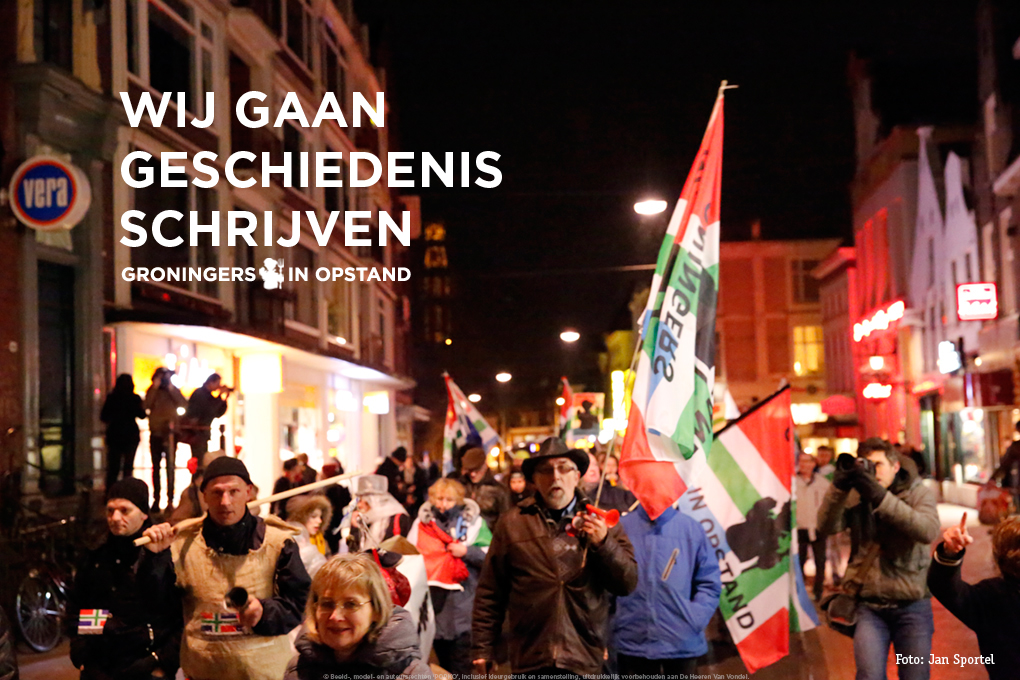 Groningers in Opstand vrijdag door hele provincie in actie