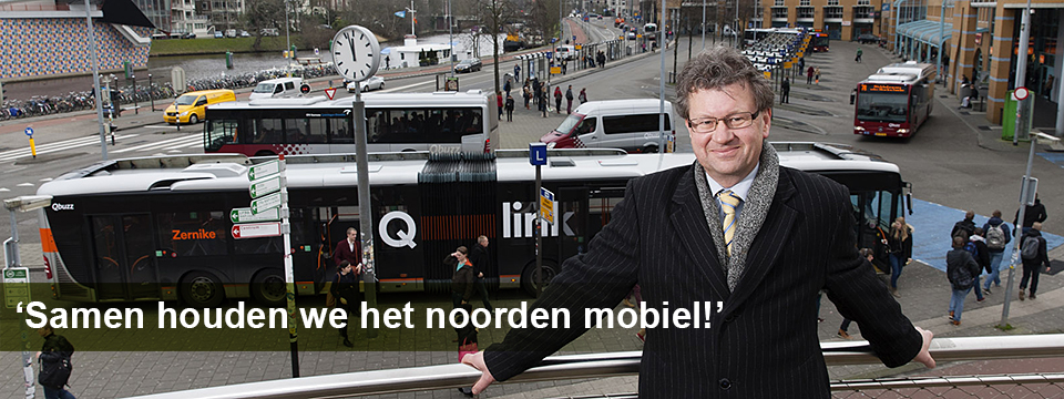 OV-bureau Groningen-Drenthe helpt Groningen bereikbaar te blijven