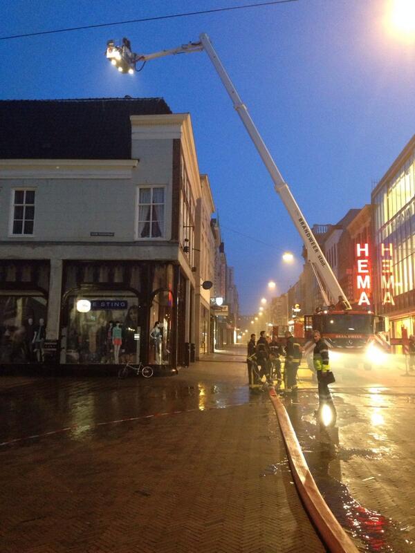 Grote brand in Herestraat