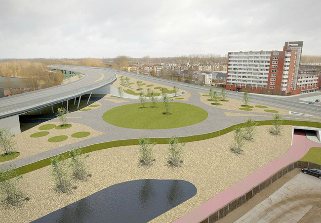 Maandag 15 december inloopavond nieuwe verkeerssituatie bij Noordzeebrug; Vanaf half januari geluidsoverlast Curaçaostraat en omgeving