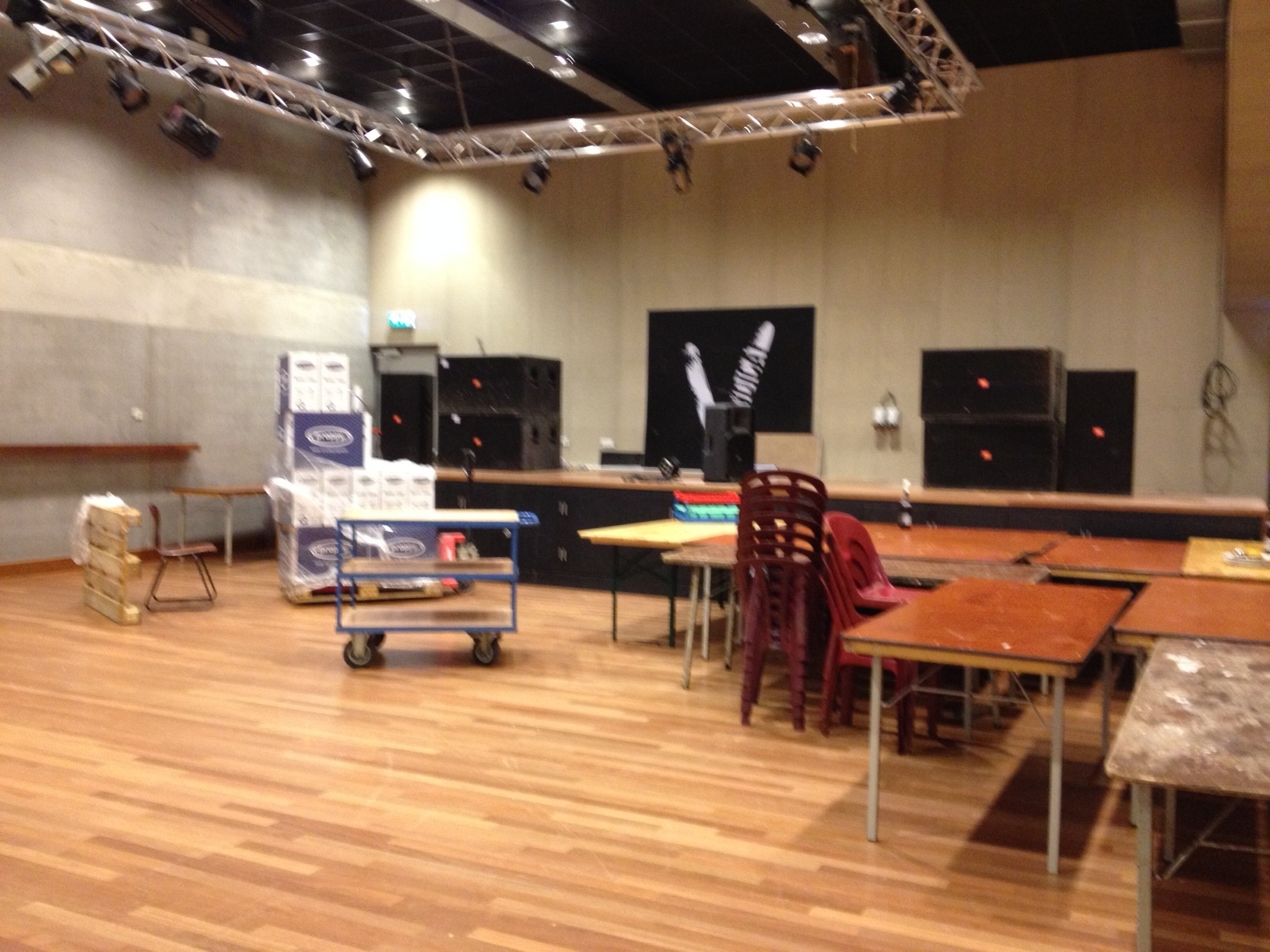 Een van de feestzalen