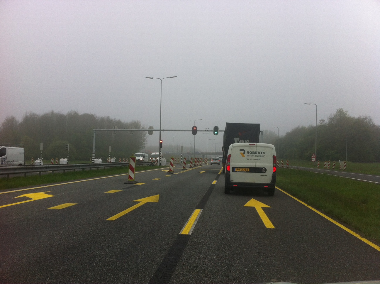 Vanaf vandaag t/m 11 mei omleidingen bij aansluitingen Eemshavenweg,  Ring Noord en Ring Oost
