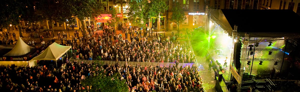 Groningers vieren vanavond massaal feest tijdens Nacht van Oranje: podia in de gehele stad