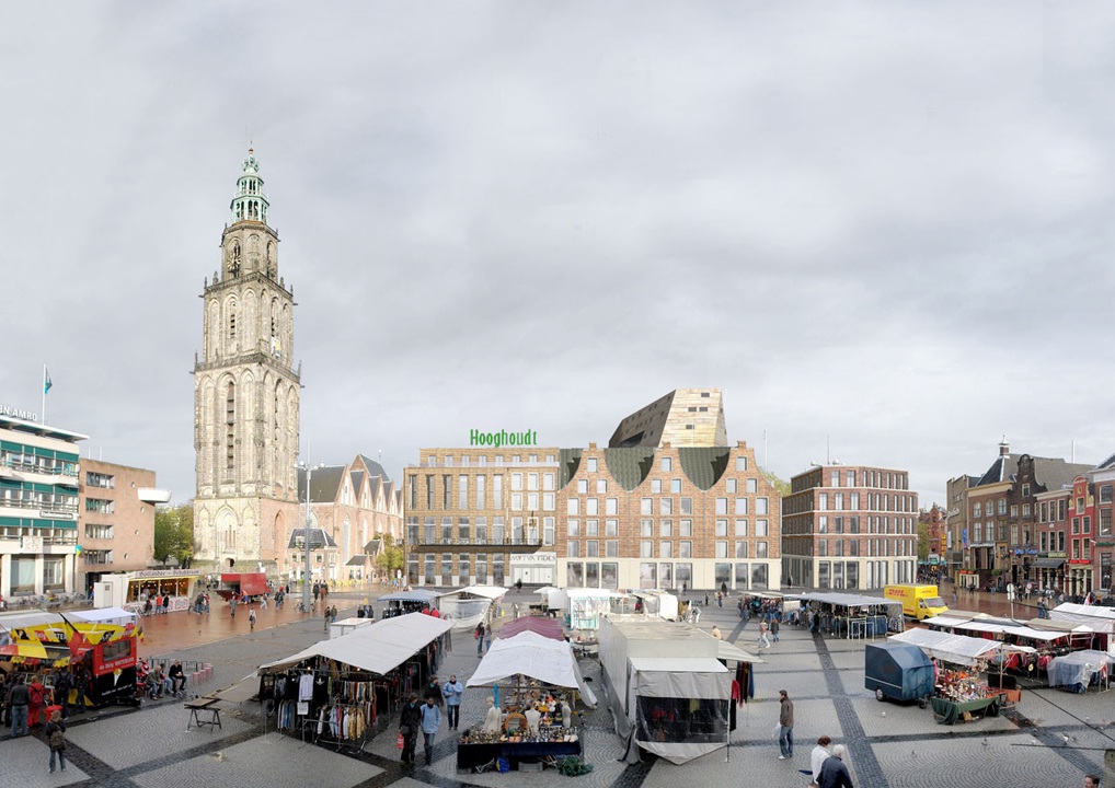 Unieke impressies van nieuwe Grote Markt in Groningen