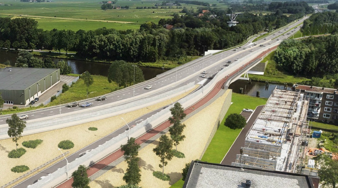 Sloop Noordzeebrug begint maandag; werkzaamheden hebben geen gevolgen voor verkeer