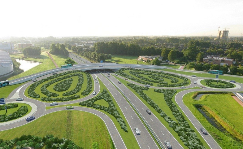 Deel Oostelijke Ringweg komend weekend afgesloten voor verkeer