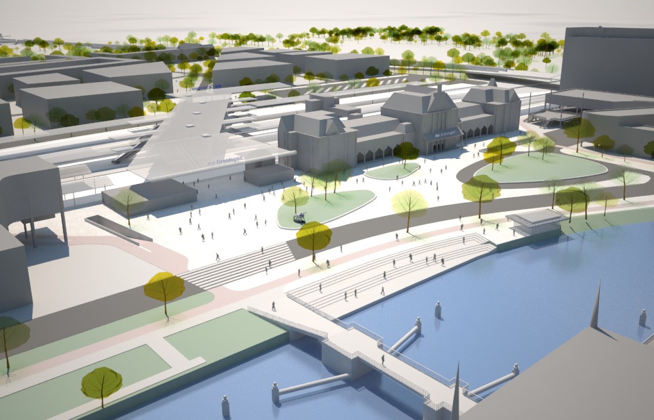 Plannen voor Hoofdstation Groningen uitgewerkt
