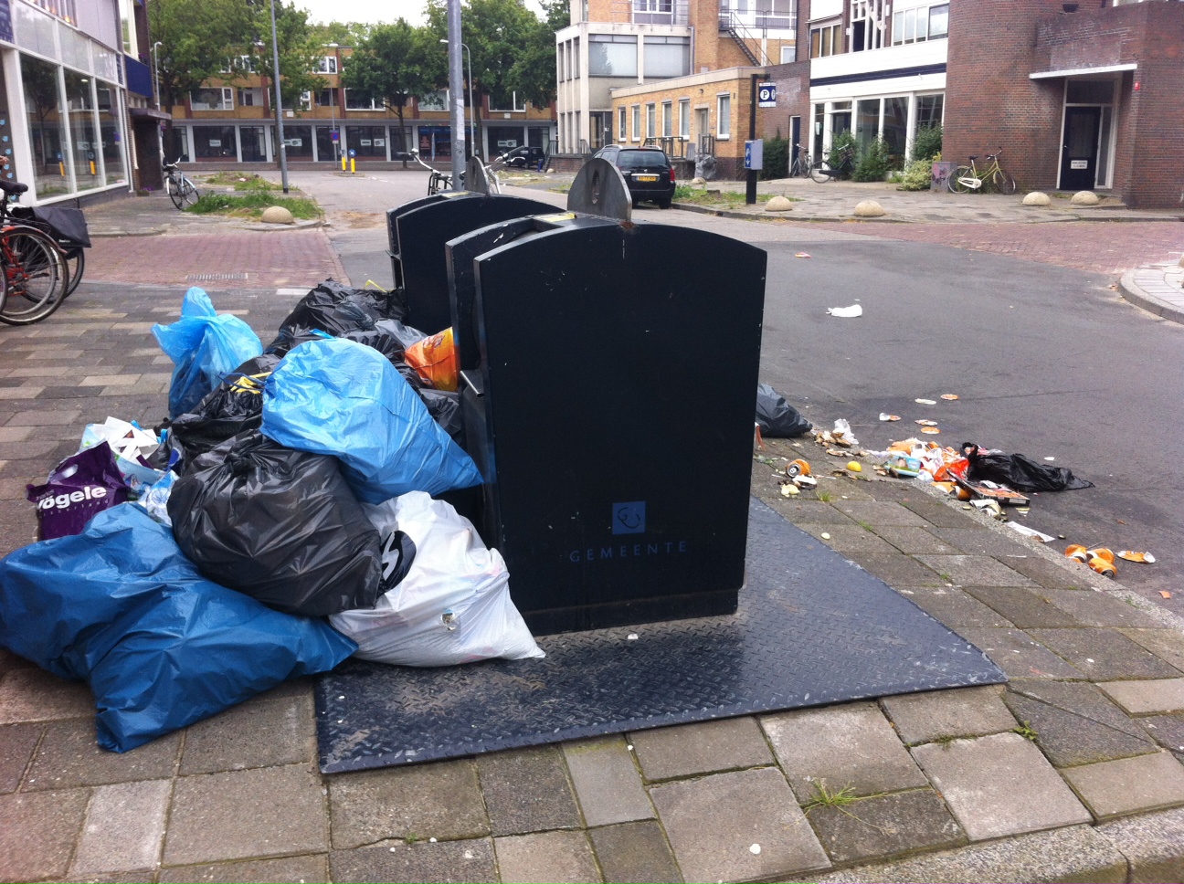 Inwoners Groningen gooien te veel in grijze afvalbak