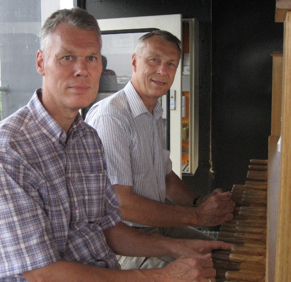 Gronings Carillonduo op tour door VS