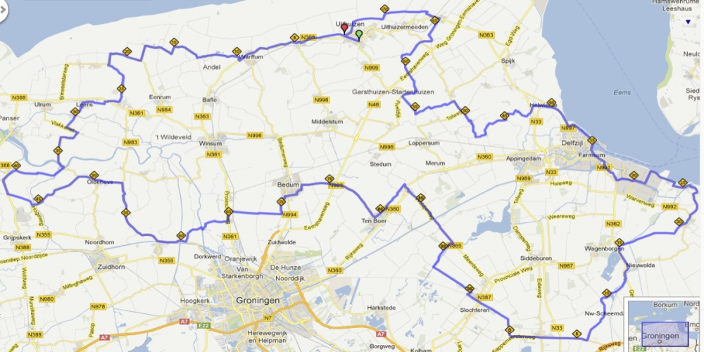 Zondag allereerste Ronde van Groningen: nieuwe wielerklassieker voor toerrijders
