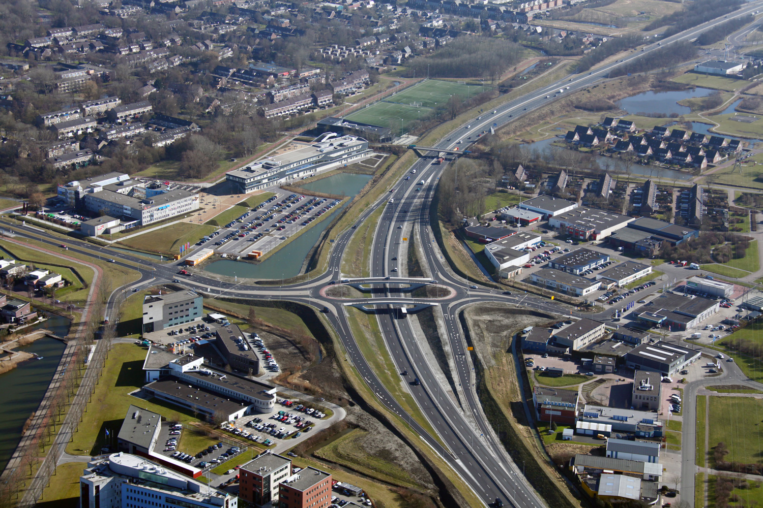 Na het weekend op meerdere plekken in Stad verkeershinder