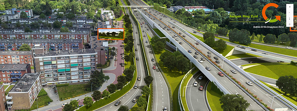 CDA wil op- en afritten afritten Hereweg wel opnemen in aanbesteding Ringweg Zuid