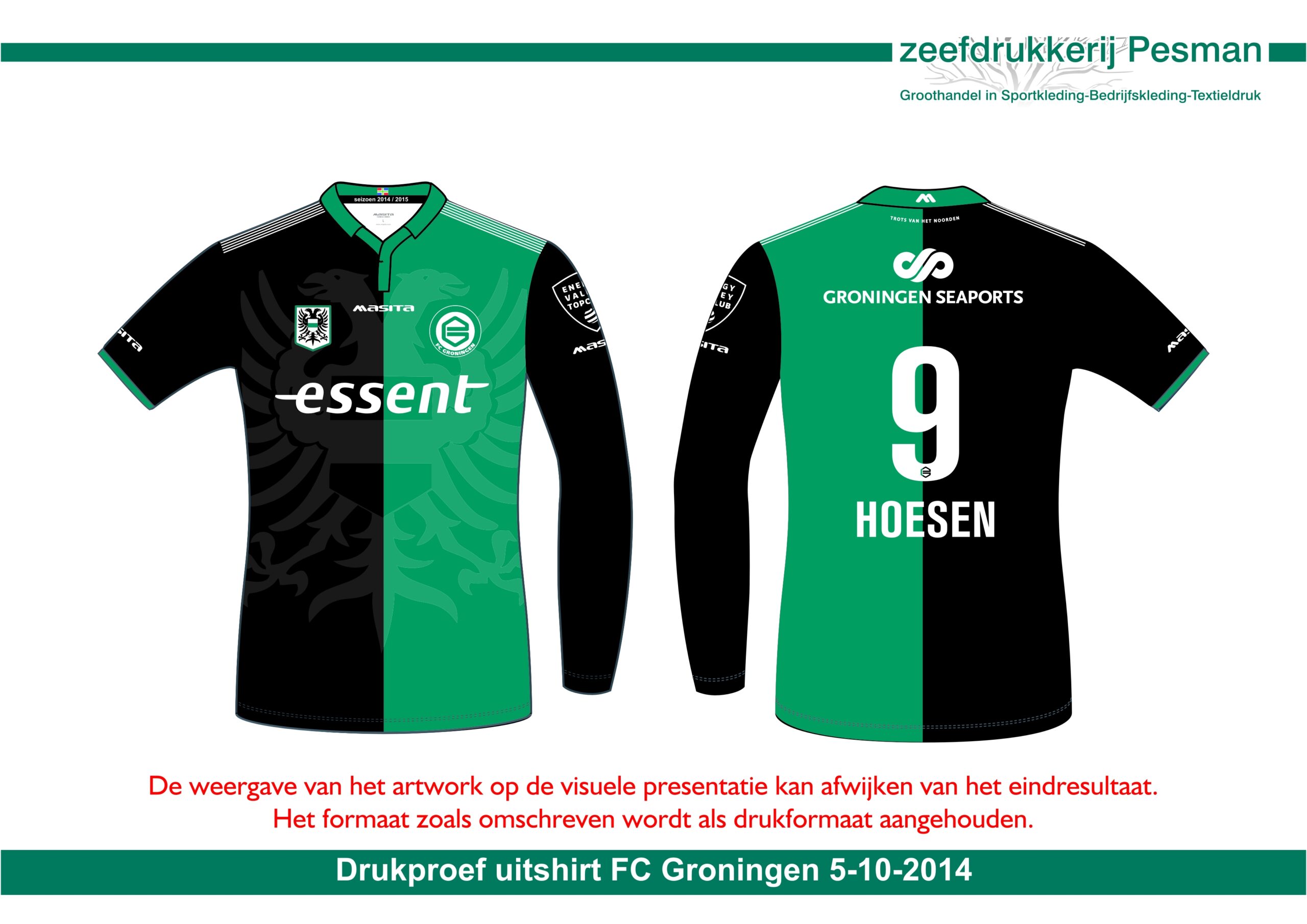 Weer ontwerpwedstrijd nieuwe shirts FC Groningen; voor uit en thuis in seizoen 2016/2017