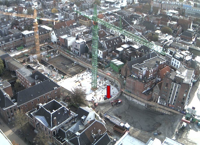 Bouw grote fietsenkelder bij Groninger Forum start deze week