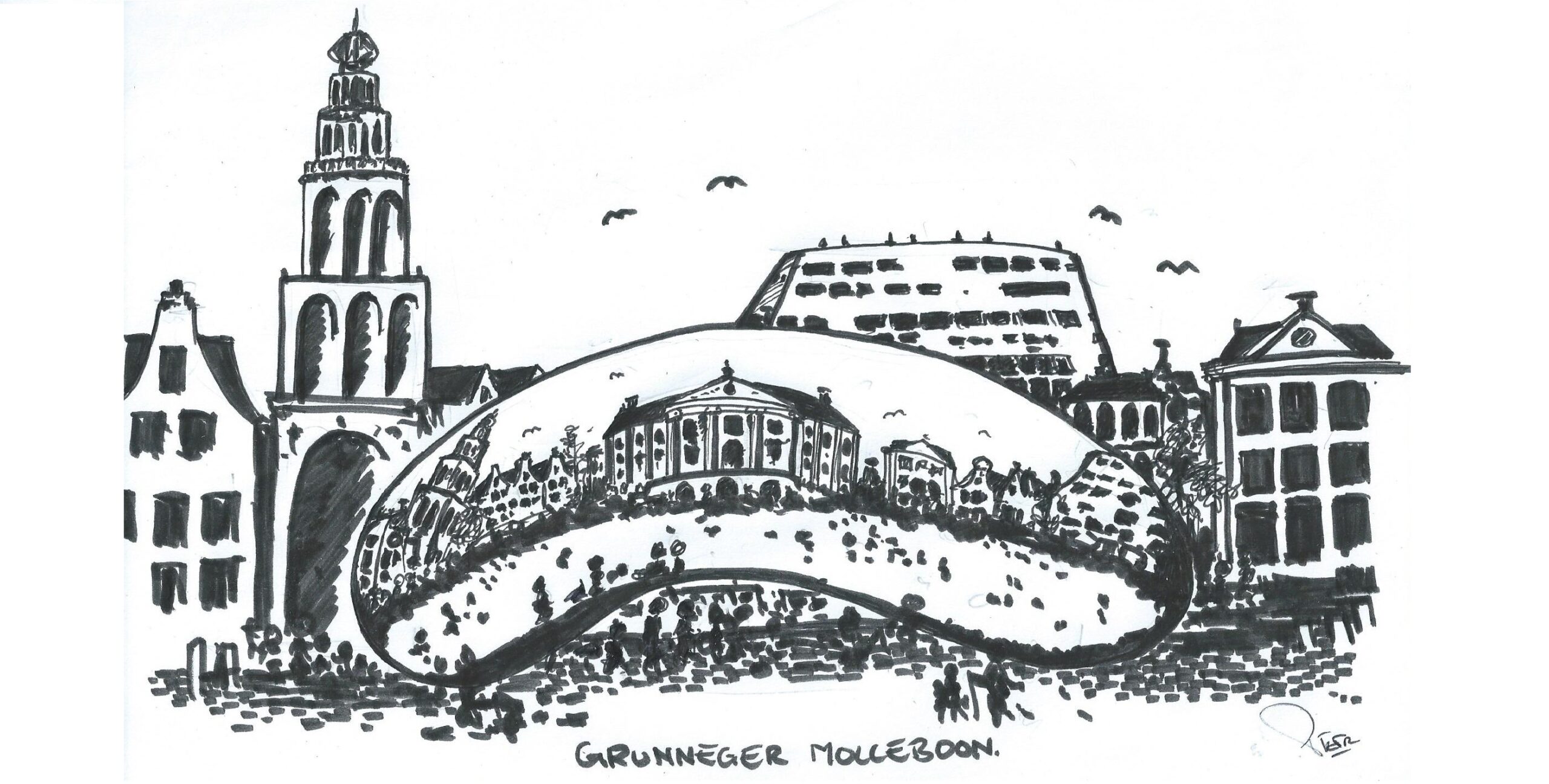 Een fontein op de Grote Markt? Dat kan toch veel spectaculairder?