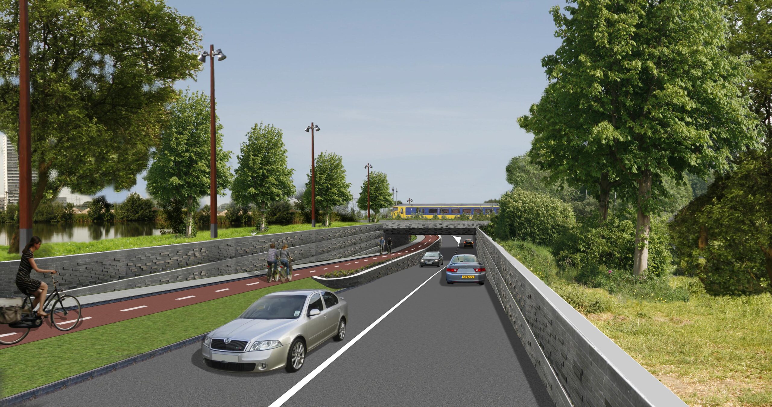Fietsersbond niet blij met plannen Helperzoomtunnel