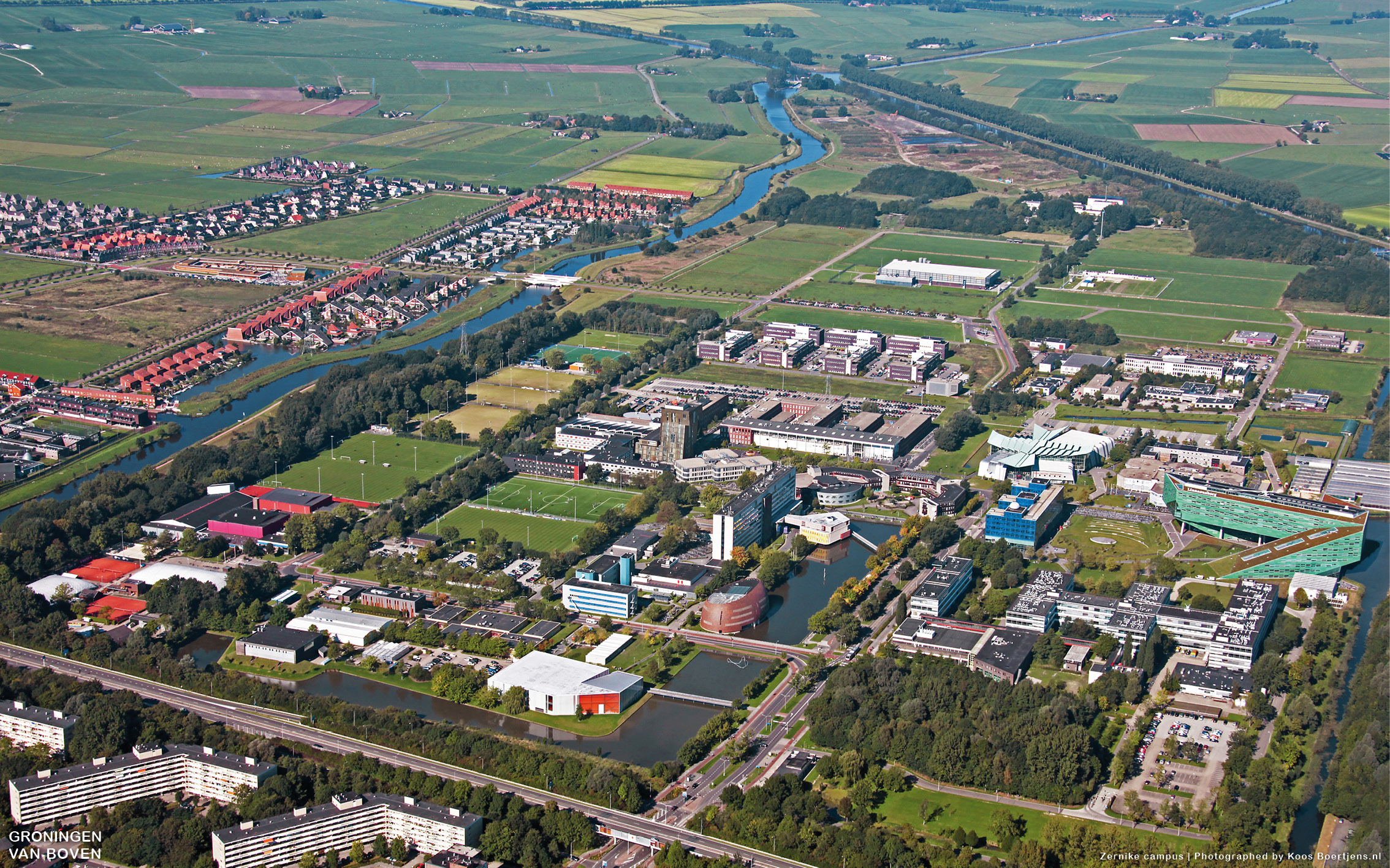 Omleidingen op Zernike Campus vanwege werkzaamheden