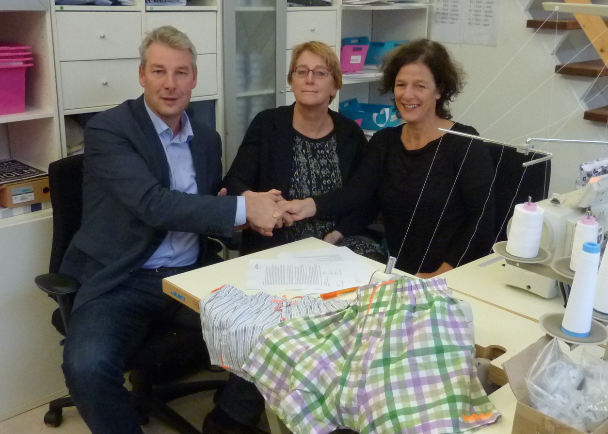 Sociaal ondernemen biedt vrouwen Alfa-college kans op de arbeidsmarkt bij atelier Van Hulley