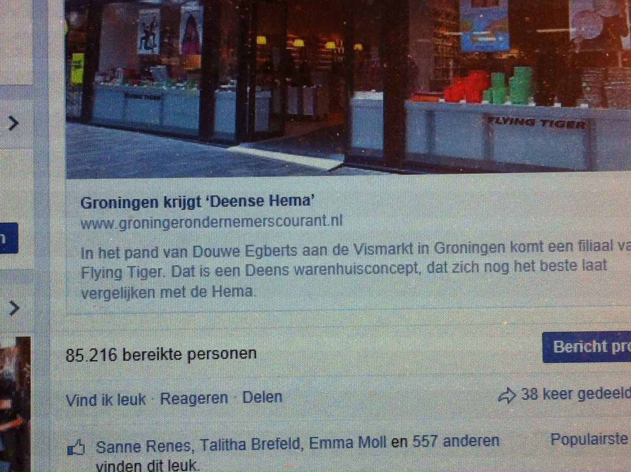 Komst 'Deense Hema' zorgt voor “viral”: 85.000 mensen bereikt. Maar waarom eigenlijk?