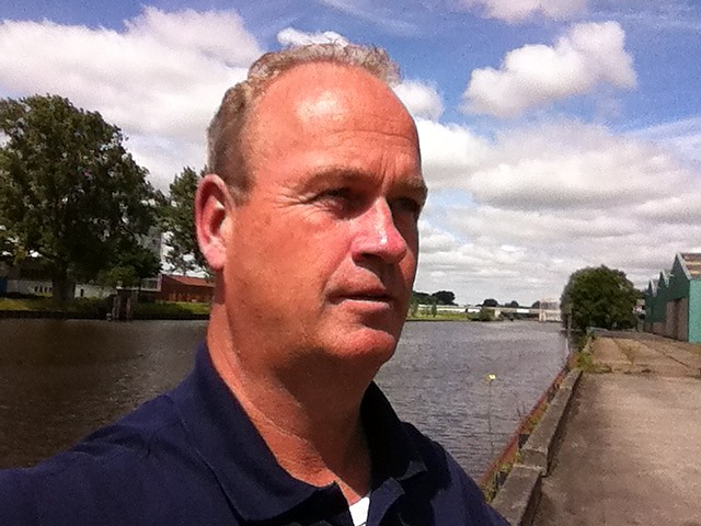 Voorzitter Guus Vries (VBNO).