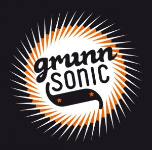 Muzikanten Grunnsonic vrijdagmiddag live in Q-link bussen vanaf Hoofdstation