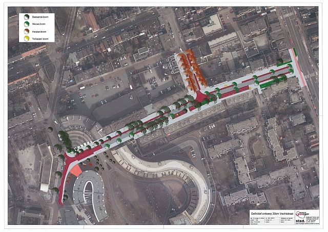 B&W Groningen willen snelheid verkeer Vechtstraat verlagen
