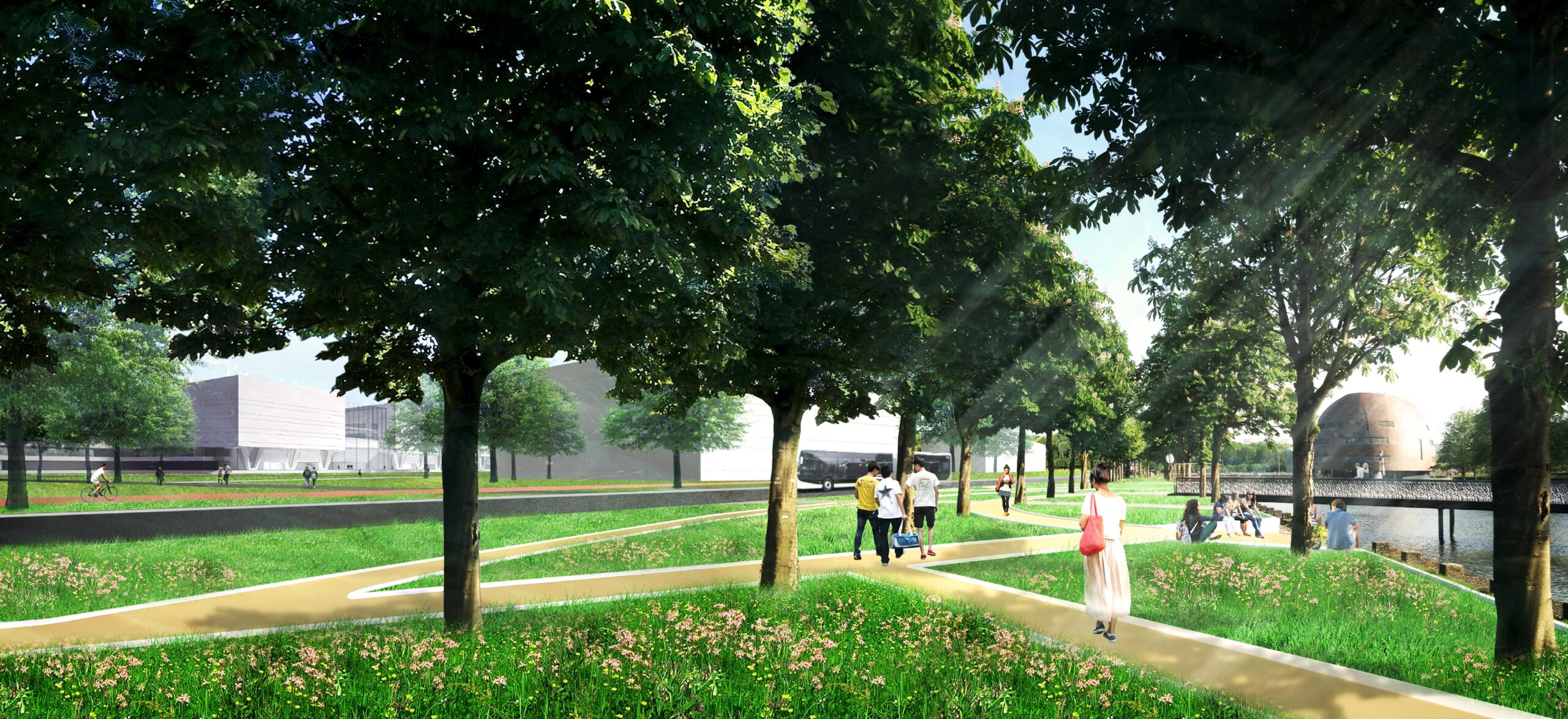 Impressie Zernikepromenade