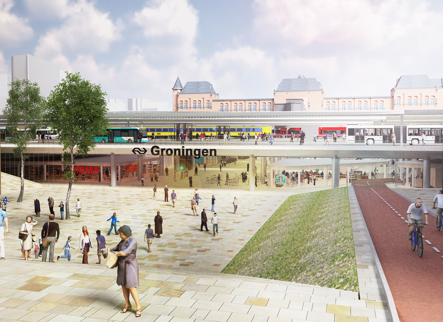 Nieuwe Hoofdstation jaar later klaar