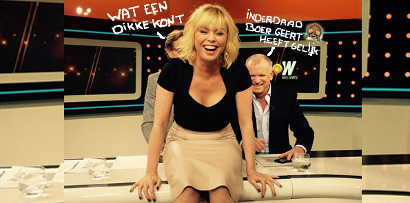 Parodie op de uitspraak van boer Geert.