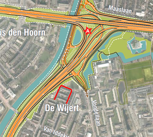 Nieuwe zuidelijke ringweg heeft flinke gevolgen voor bewoners van De Wijert-Noord