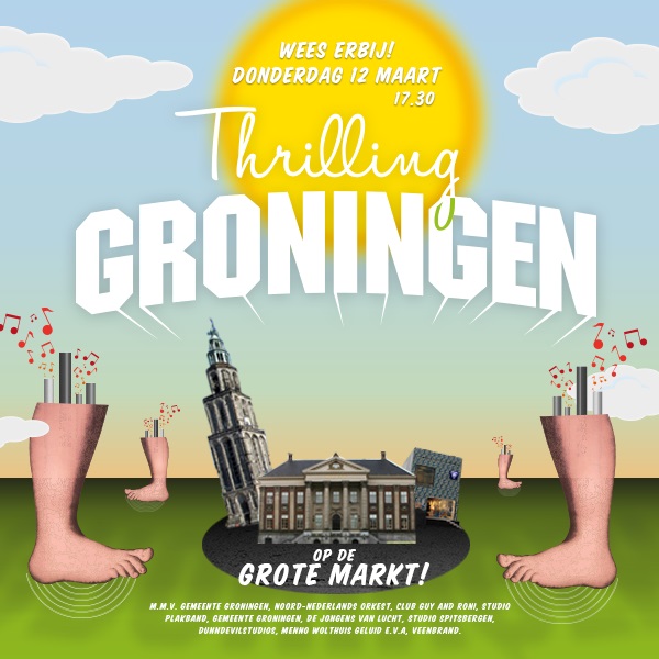 Primeur – Tekst ‘Ode aan Groningen’ bekend