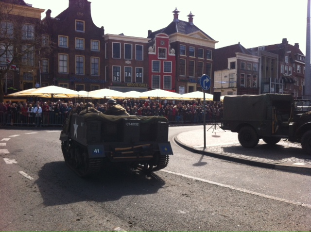 Indrukwekkende reconstructie bevrijding Groningen - vandaag 70 jaar geleden van start