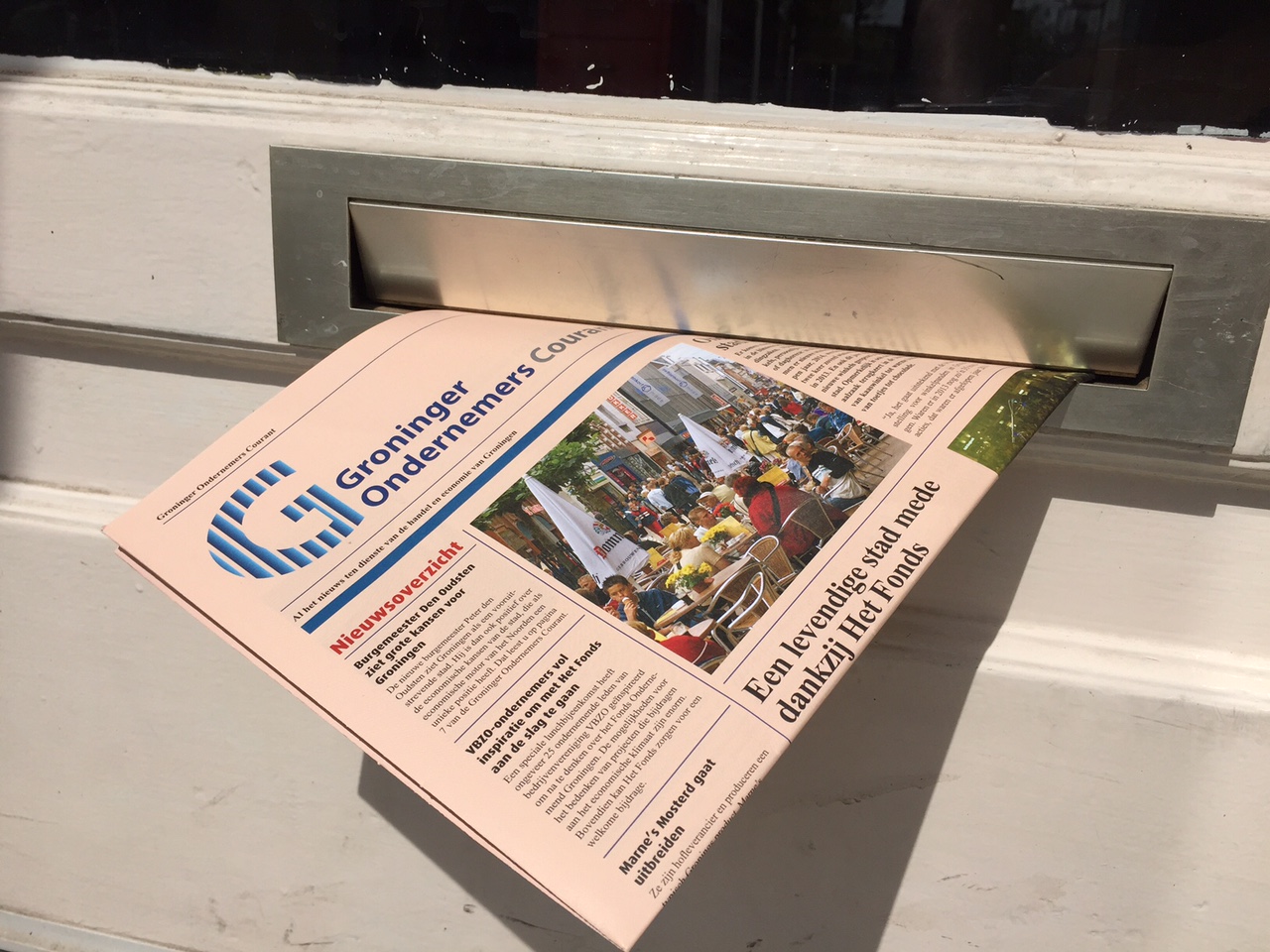 Nieuwste editie van 'papieren' Groninger Ondernemers Courant staat online