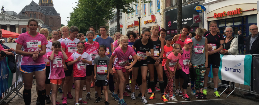 Inschrijvingen GasTerra Ladiesrun lopen hard
