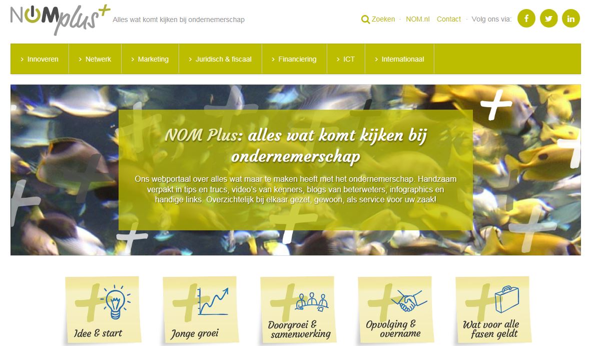 Gezocht: kennisdelers (m/v) voor nieuw initiatief NOM Plus