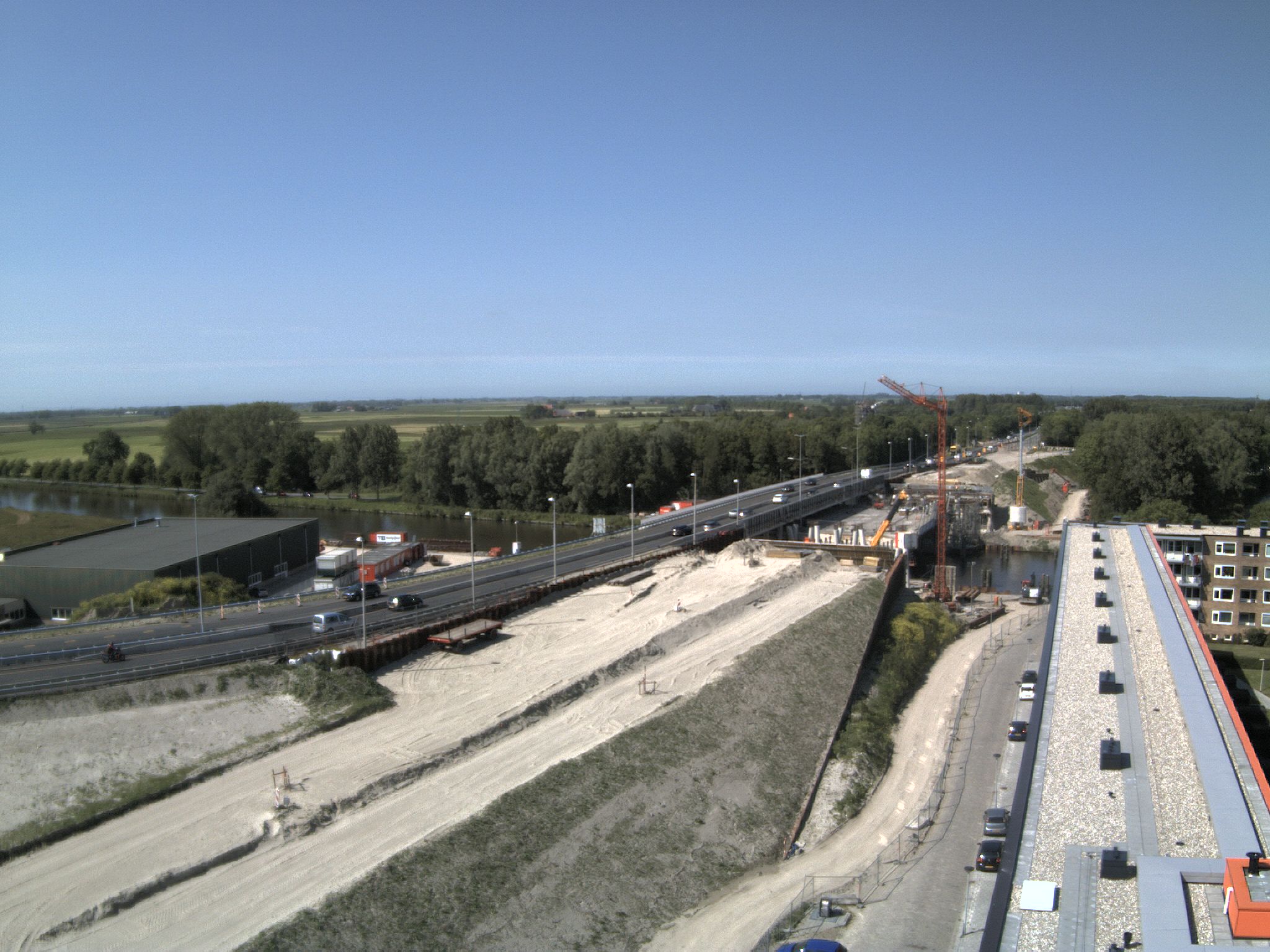 Groningens nieuwste brug aan noordkant van Stad - Noordzeebrug - heeft zaterdag Open Huis