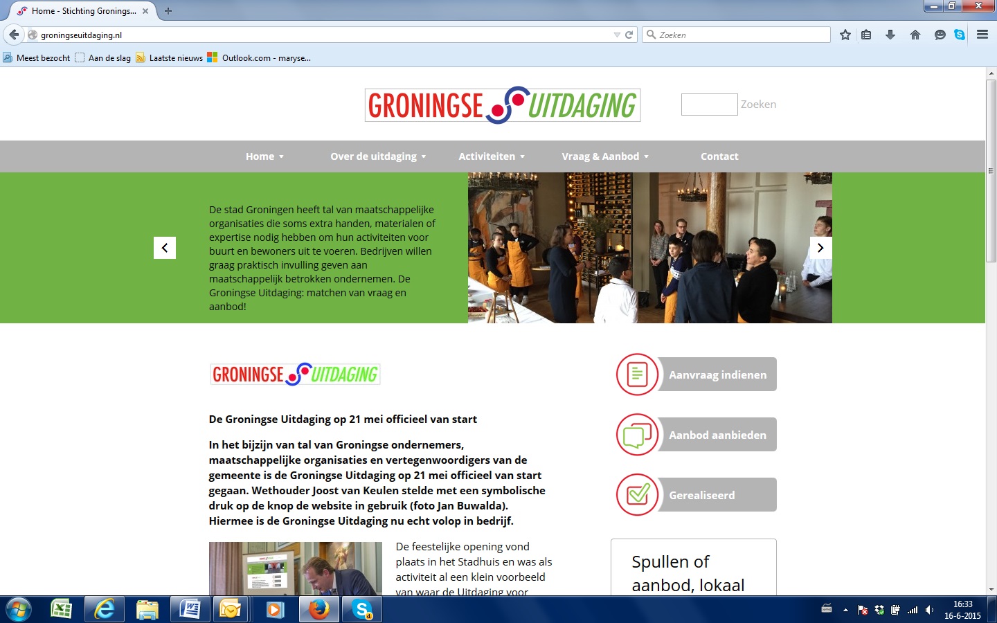 'Groningse Uitdaging’: ondernemers helpen maatschappelijke organisaties