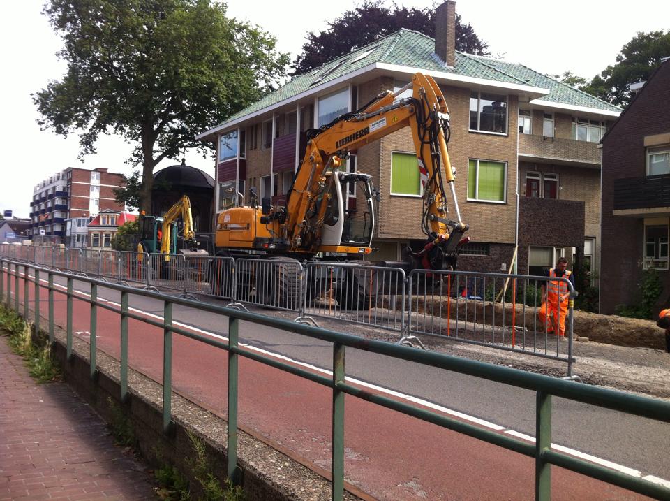 Opknapbeurt Herewegviaduct gaat door - zelfs in de bouwvak