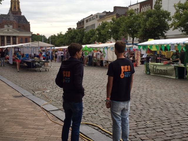 Duizenden nieuwe studenten nemen tijdens KEI-week bezit van stad