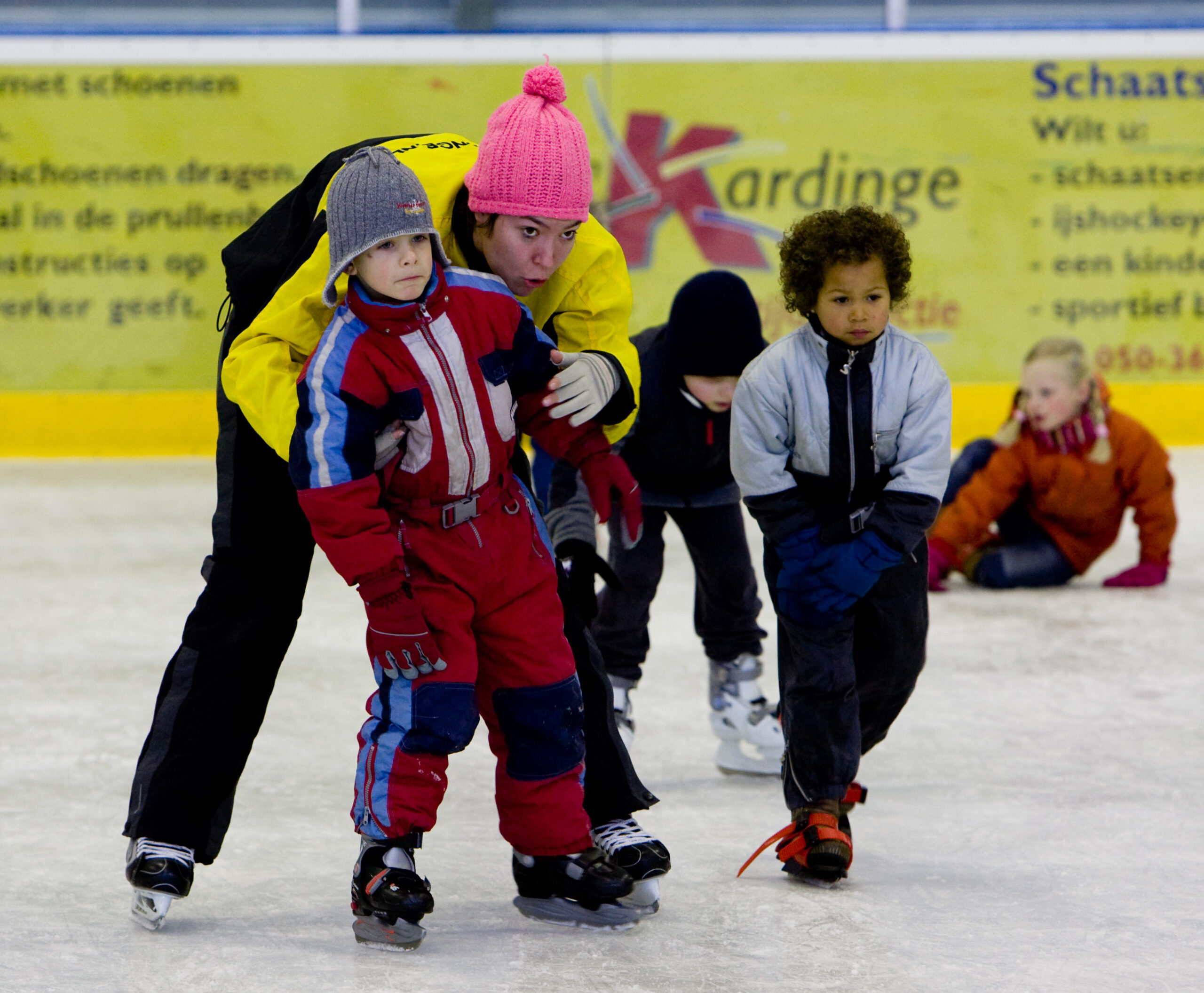 De schaatsen kunnen weer uit het vet