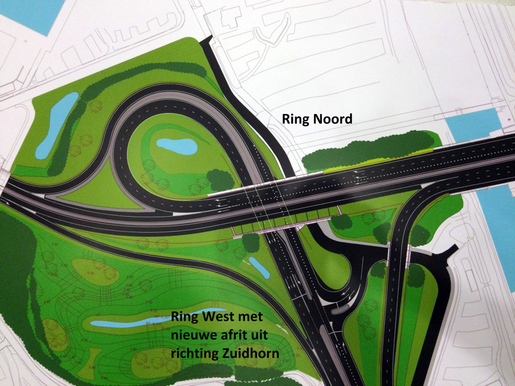 Komend weekend aansluitingen ring noord en ring west (Reitdiepplein) afgesloten; Bedrijven blijven bereikbaar!