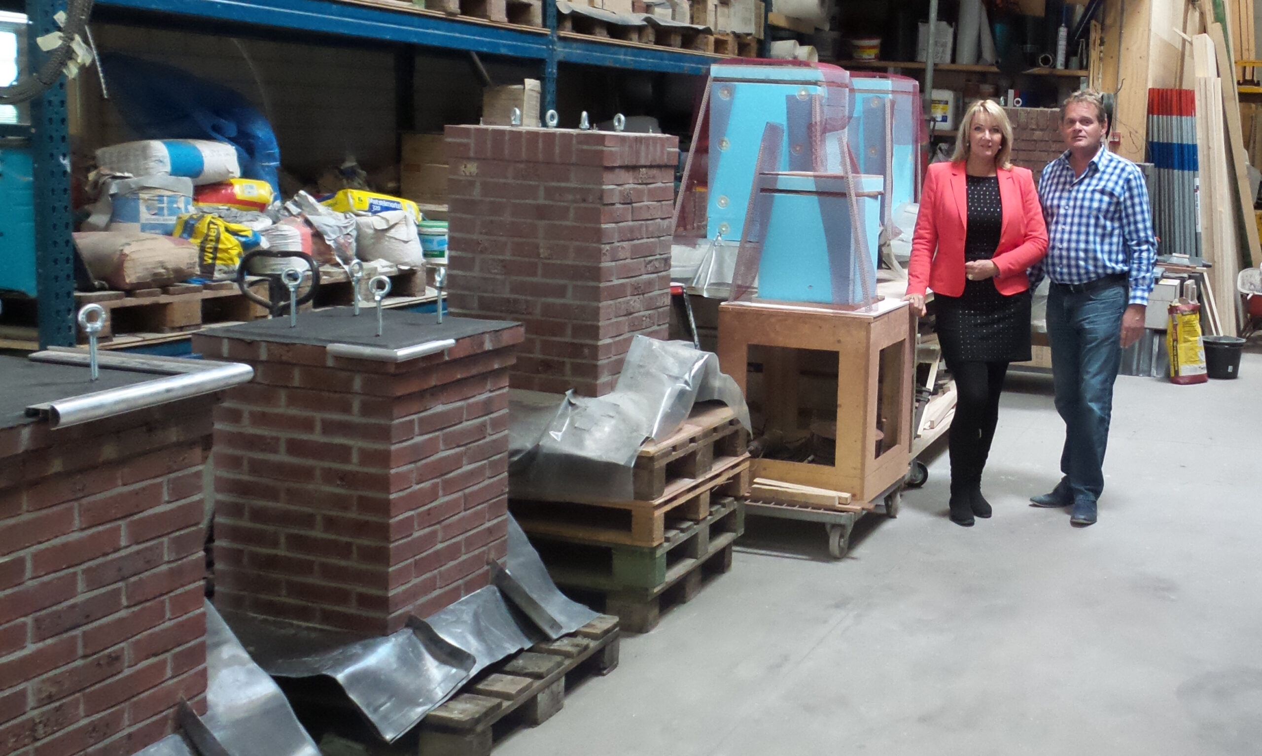 Eemsdelta stukje veiliger dankzij in noord-Groningen ontwikkelde lichtgewicht schoorstenen