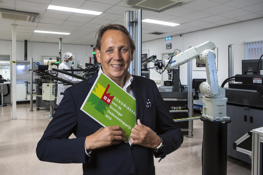 Ophtec wint Groninger Ondernemingsprijs