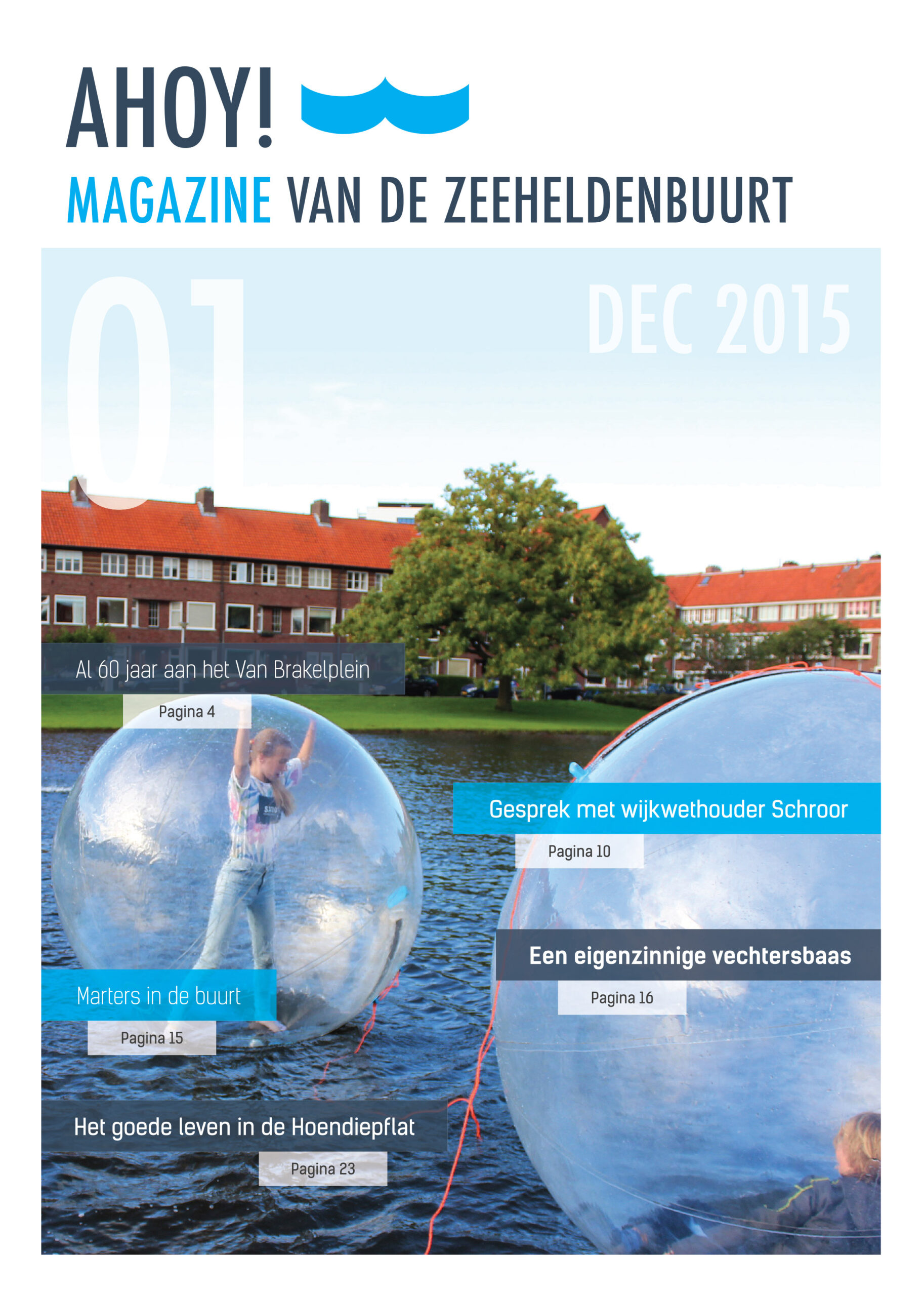 Zeeheldenbuurt heeft weer een buurtkrant: AHOY!