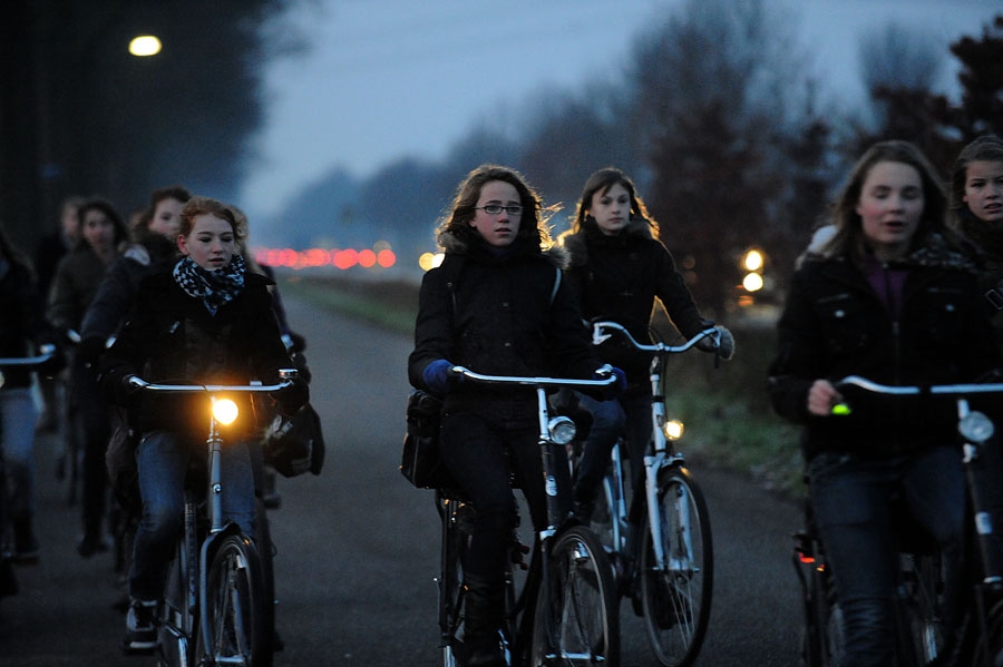 Schoonmaaksters vragen aandacht voor veilig verkeer