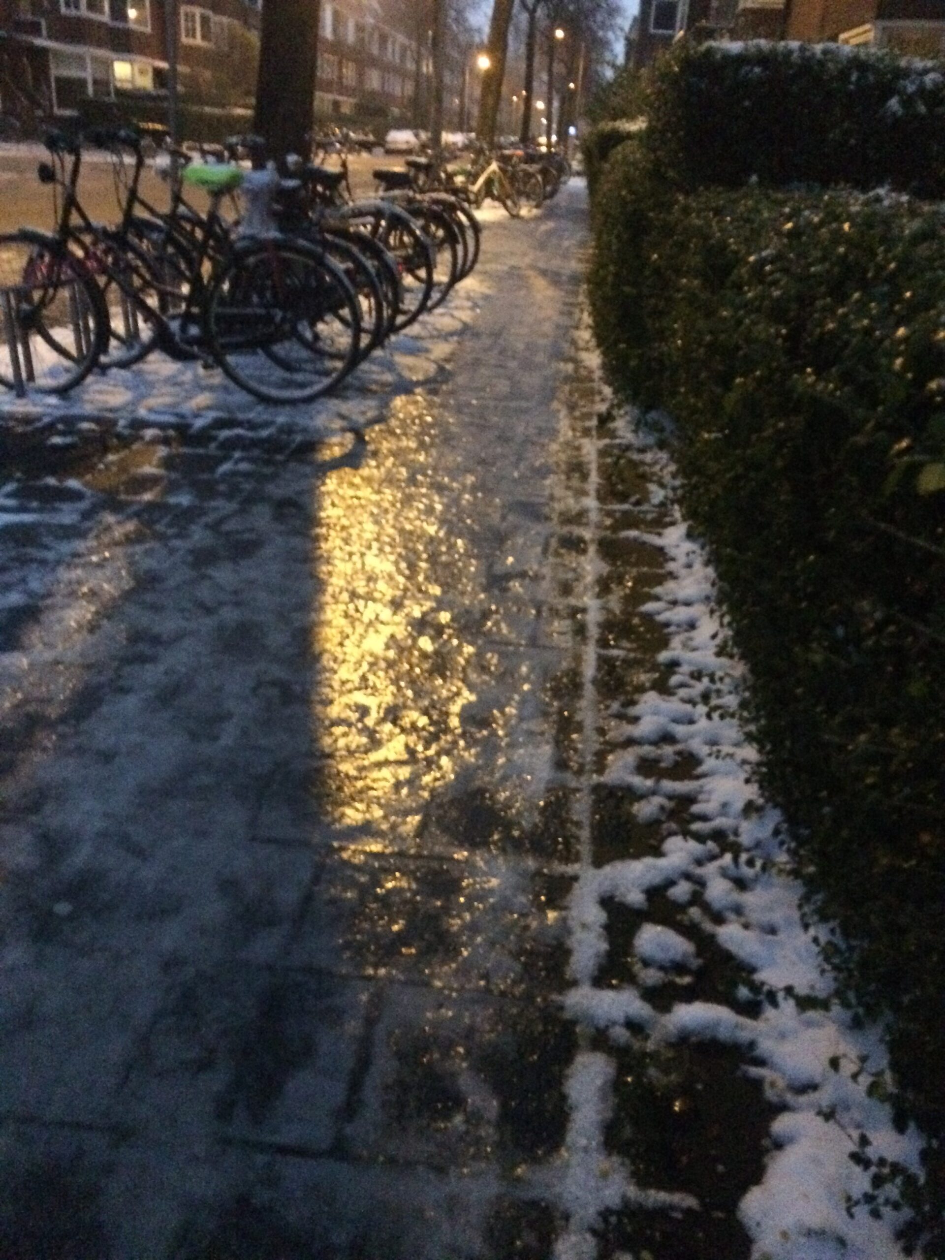 Winterweer legt Groningen lam