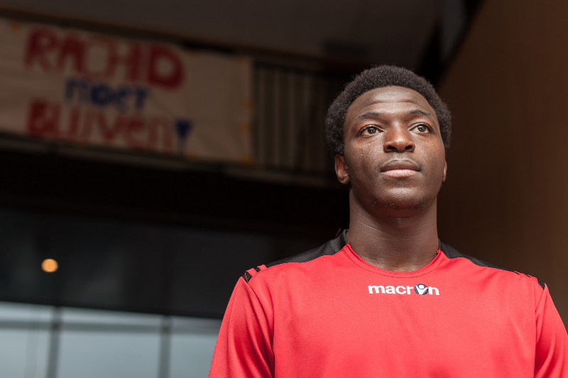 Petitie om uitzetting Rachid Traoré (19) te voorkomen